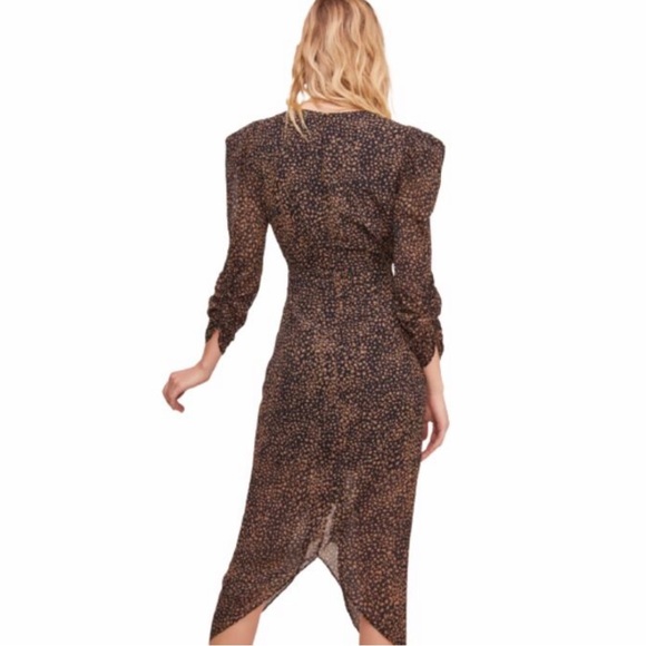 ASTR the Label Ruched Front Midi Dress - Picture 5 of 16